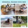 50"D x 31"W x 8"H Dog Bed Gray 50"D x 31"W x 8"H Dog Bed Gray