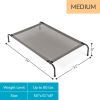 50"D x 31"W x 8"H Dog Bed Gray 50"D x 31"W x 8"H Dog Bed Gray